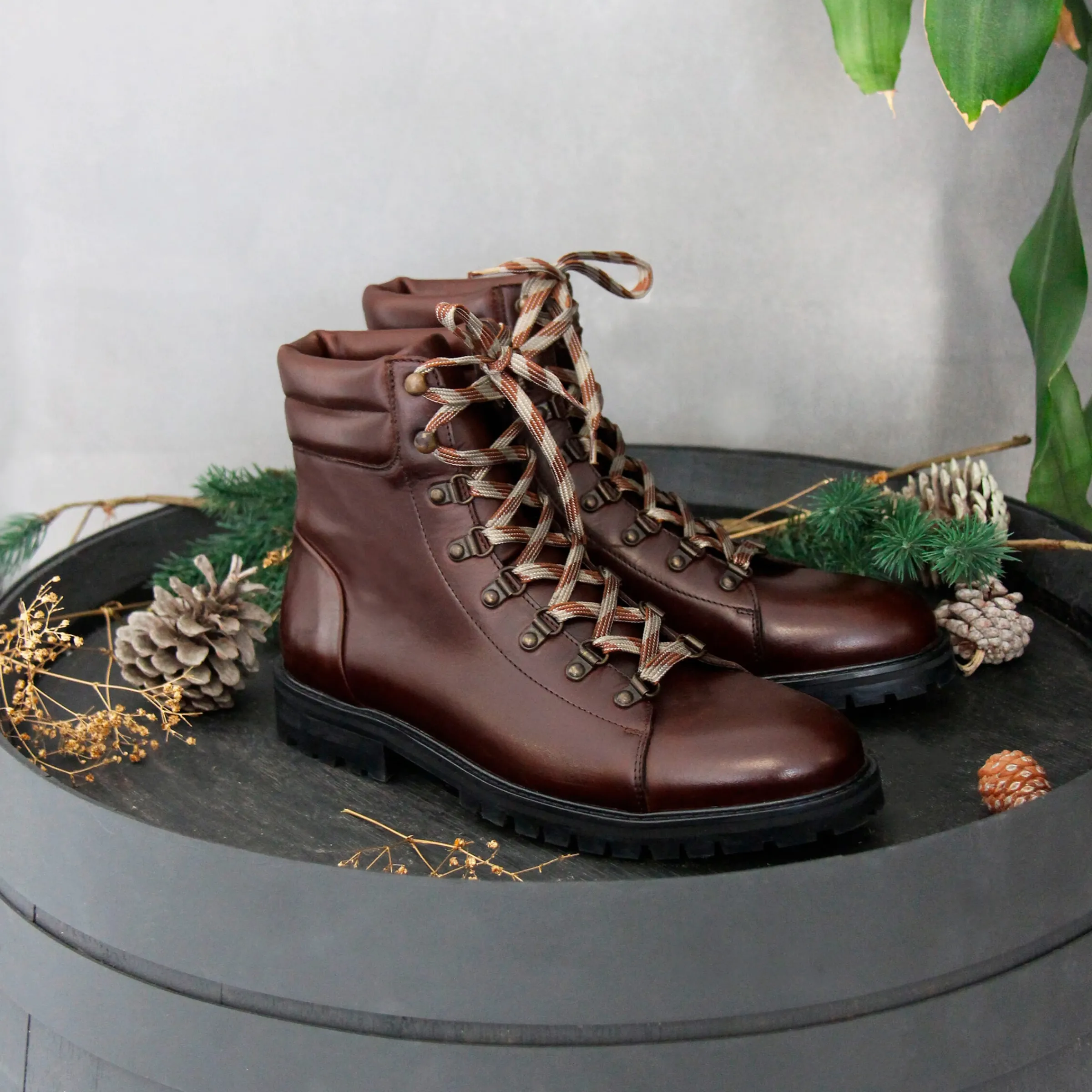 Homme JULES & JENN Boots | Boots montagne cuir
