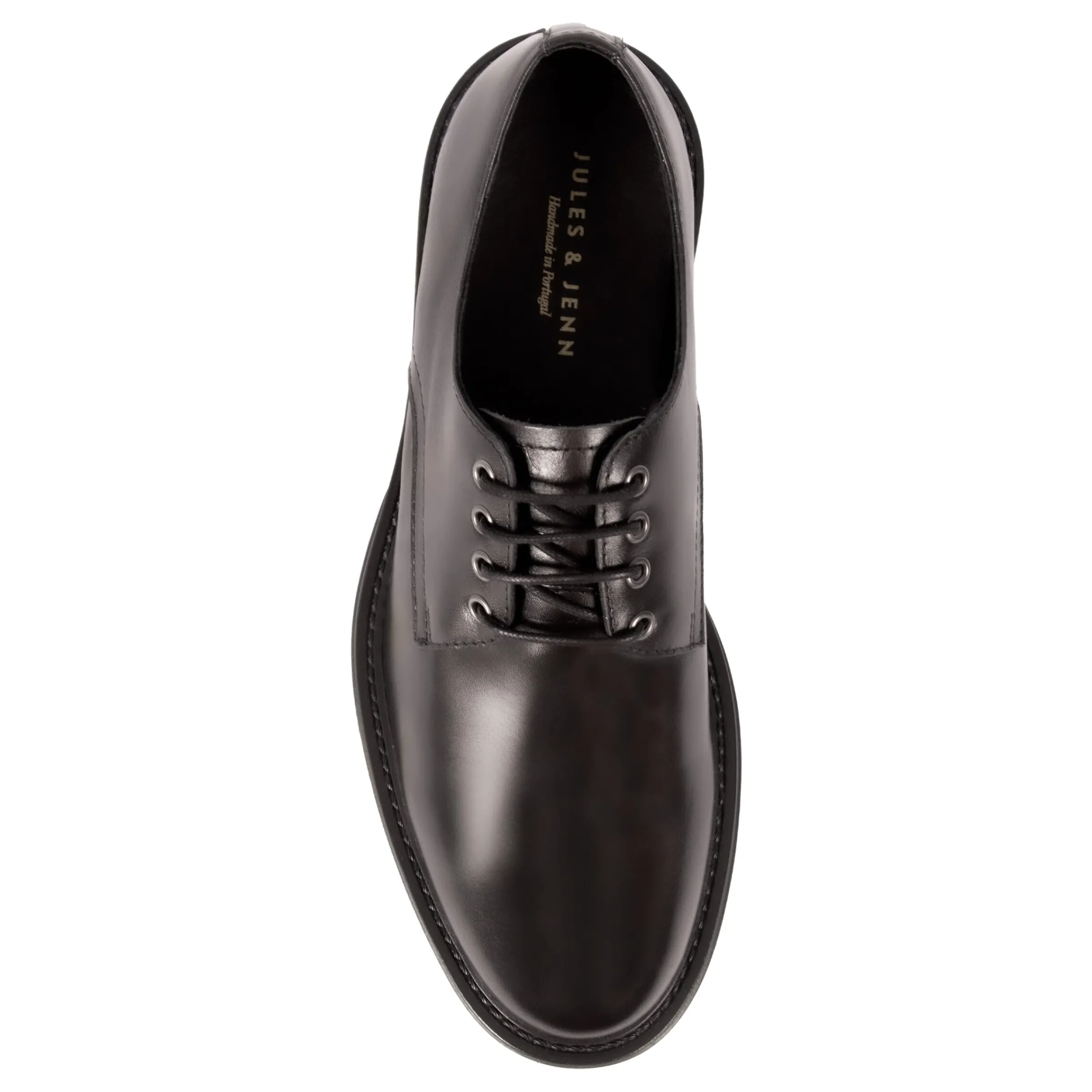 derbies_gomme_cuir_noir_3.webp Homme JULES & JENN Richelieus & Derbies | Derbies gomme cuir