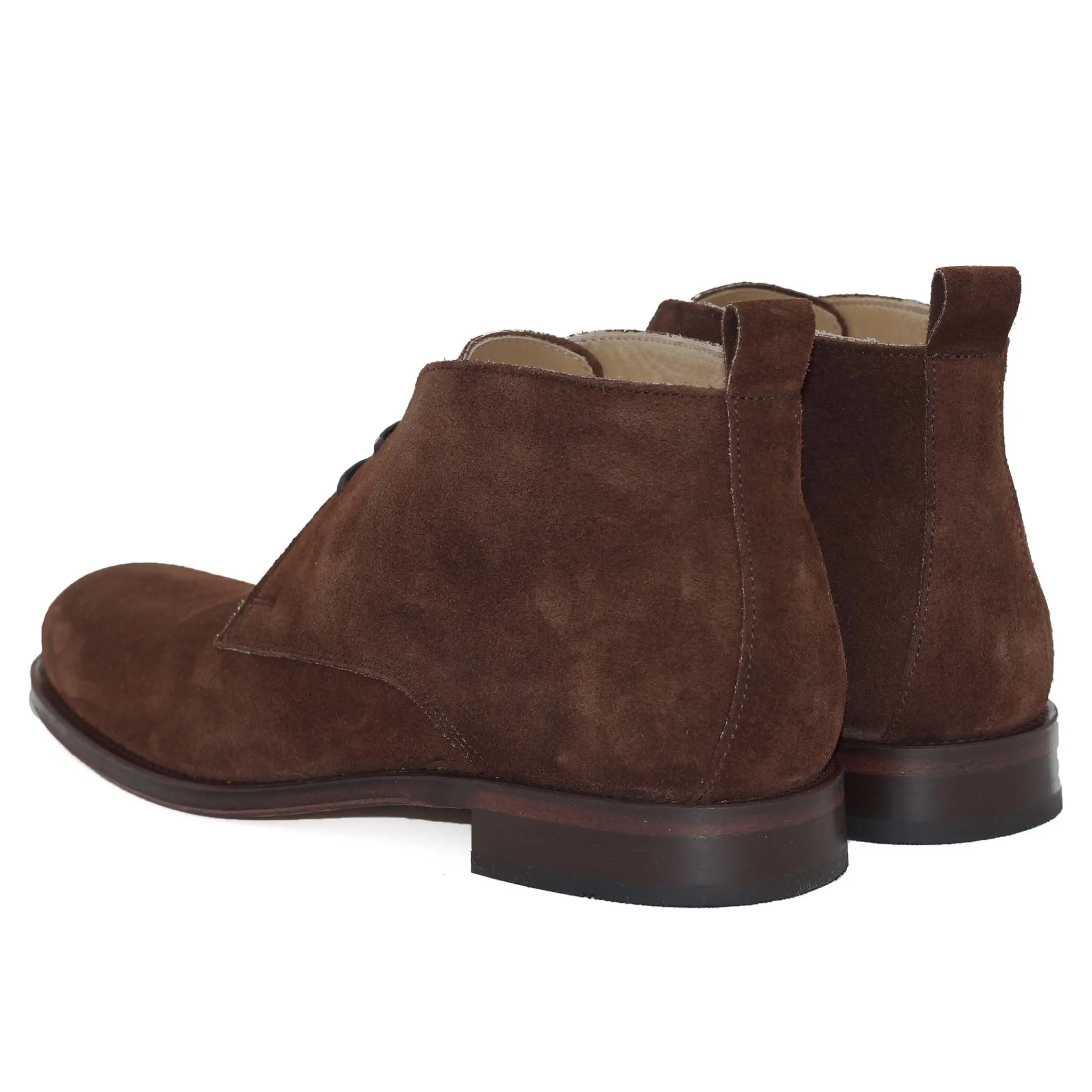 Homme JULES & JENN Fins De Série Solidaires | Desert boots cuir daim