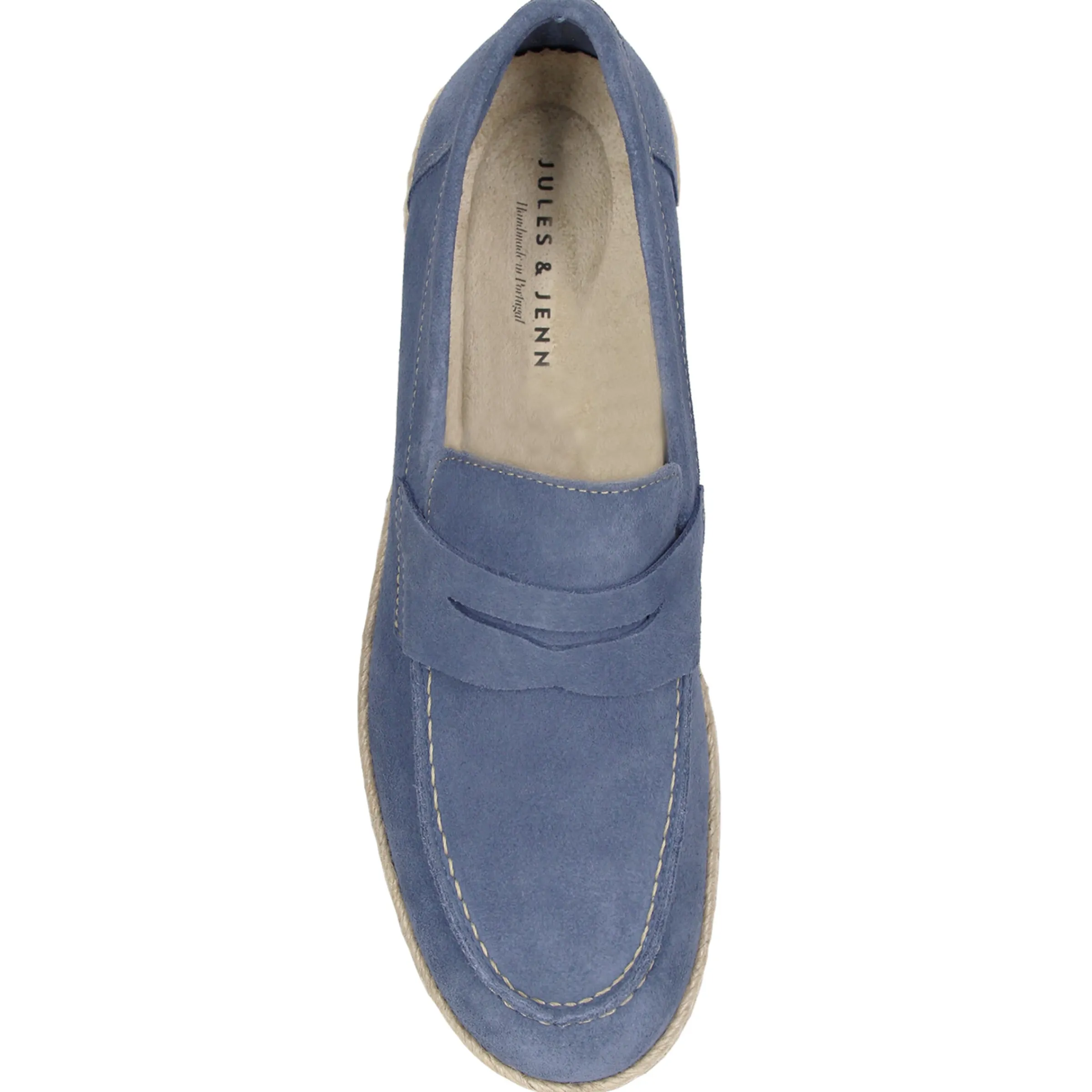 mocassins_espadrilles_cuir_bleu_3.webp Homme JULES & JENN Mocassins | Mocassins espadrilles cuir bleu