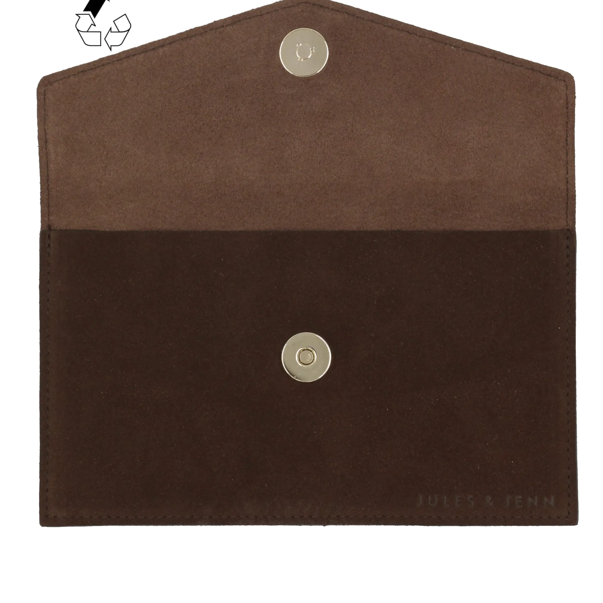 Femme JULES & JENN Pochettes | Petite Maroquinerie | Pochette enveloppe cuir upcyclé