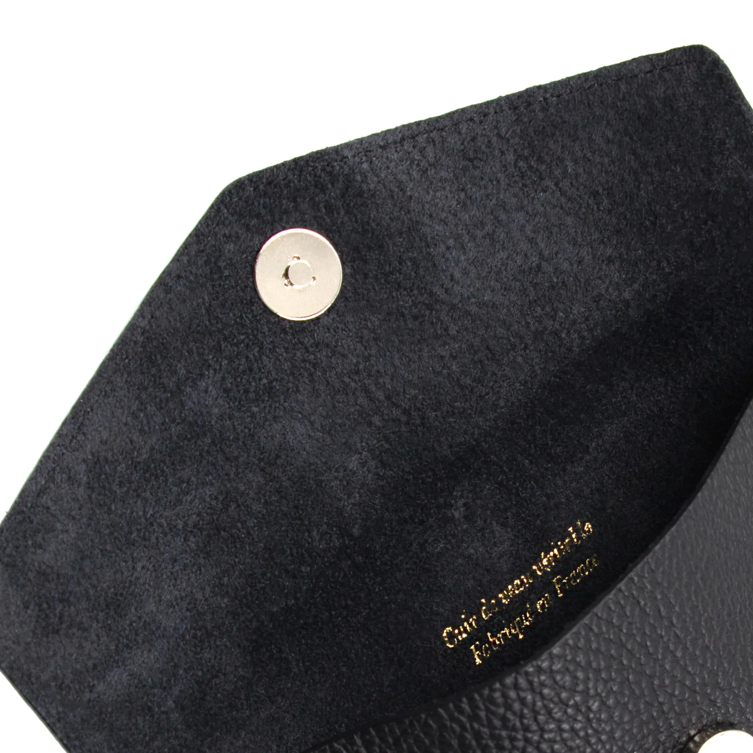 pochette_enveloppe_cuir_upcycl_noir_2.webp Femme JULES & JENN Dressing Recyclé | Pochettes | Pochette enveloppe cuir upcyclé noir