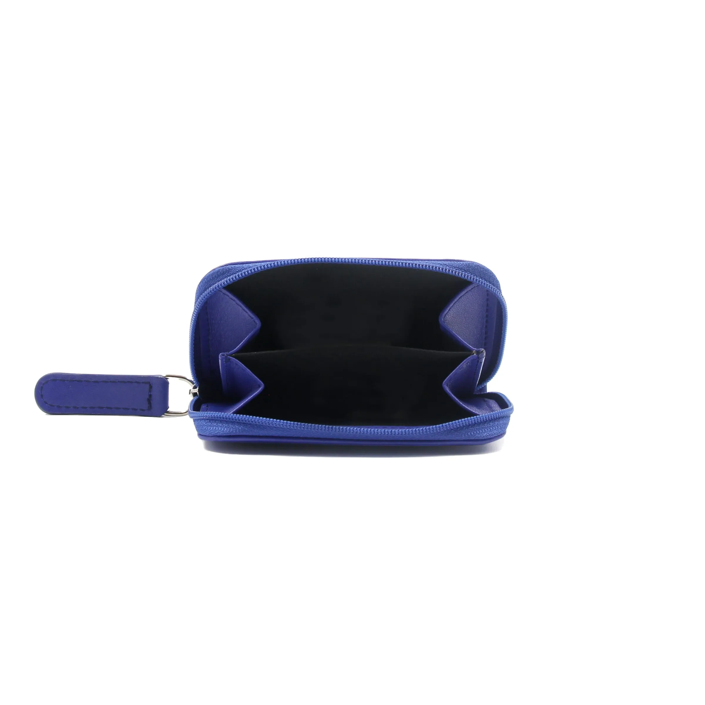 Femme JULES & JENN Petite Maroquinerie | Porte-monnaie cuir bleu royal